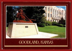 Kansas, Goodland - Sherman County Courthouse - [KS-068X]