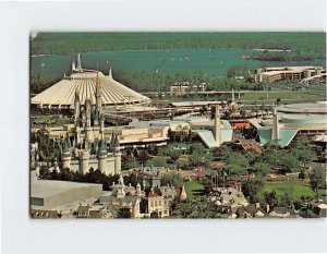 Postcard Magic Kingdom Many Worlds in One Walt Disney World Florida USA
