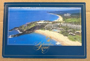 1989 USED POSTCARD - SHERATON MAUI, HAWAII