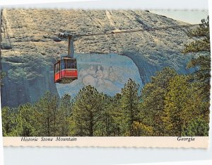 Postcard Historic Stone Mountain, Georgia