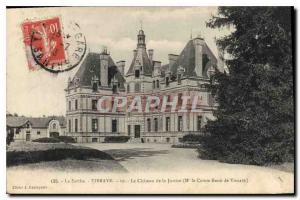 Old Postcard Vibraye Sarthe Le Chateau de Justice