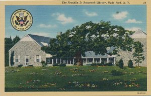 Hyde Park NY, New York - Franklin D Roosevelt Library - Linen