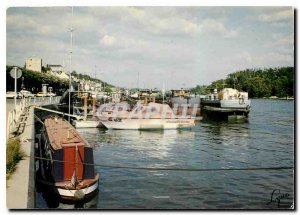 Modern Postcard Conflans Ste Honorine Yvelines Boat Skippers