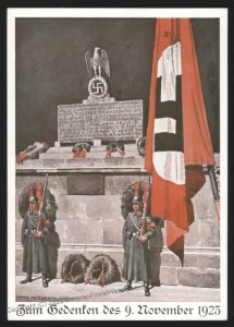 3rd Reich Germany November 9th Martyrs Friedmann Muenchen Waffen SS Guard 107371