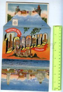 285338 CANADA TORONTO Vintage booklet 20 views in cover