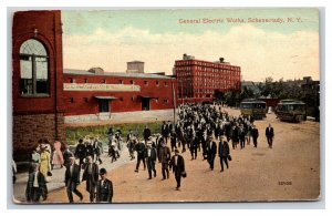 General Electric Works Schenetady New York NY 1913 DB Postcard V19