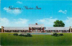 Seekonk Cape Cod Massachusetts~Gateway Motor Inn~1950s Postcard