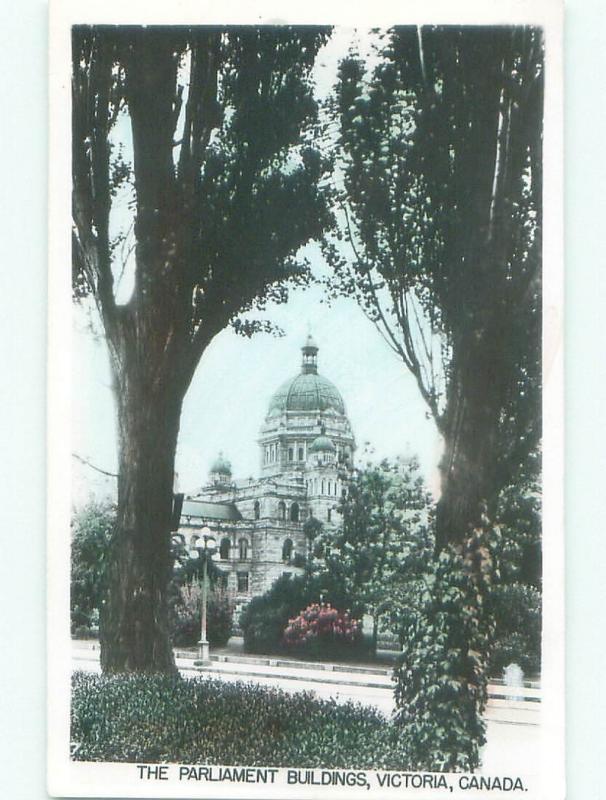 old rppc NICE VIEW Victoria - Vancouver Island British Columbia BC W0889