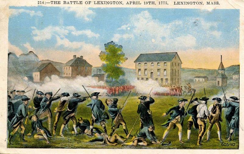 MA - Lexington. Battle of Lexington