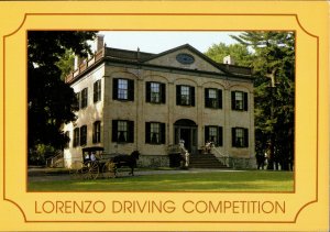 Annual Driving Competition at Lorenzo, Cazenovia, New York   Postcard