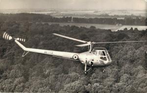 Saunders Roe Skeeter Mk6 Helicopter Real Photo 01.87