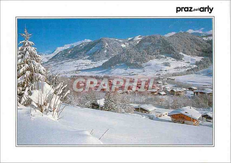 Postcard Modern Praz sur Arly