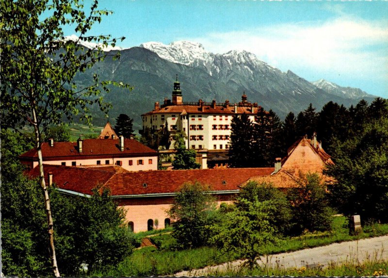 Austria Innsbruck Schloss Ambras mit Bettelwurf
