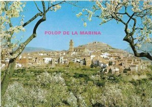 Spain Postcard - Polop De La Marina - Alicante - Panoramic View   ZZ331