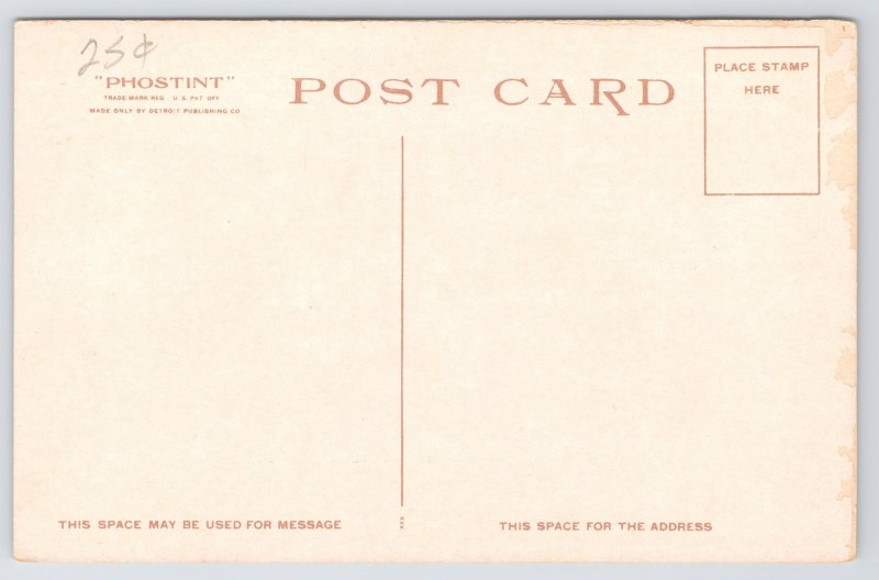 Detroit Pub Co~Interior Munroe Tavern Lexington Massachusetts~Vintage Postcard