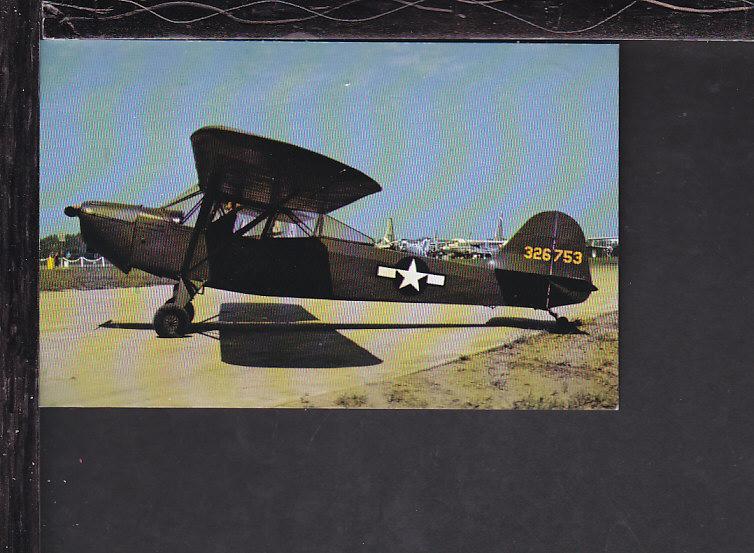 Taylorcraft L-2M Grasshopper Postcard 