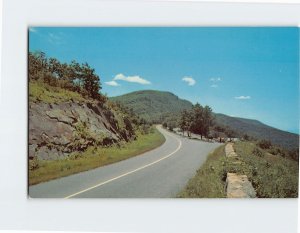 Postcard Scene of Drive Shenandoah National Park Virginia USA