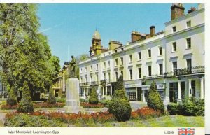 Warwickshire Postcard - War Memorial - Leamington Spa - Ref 4320A