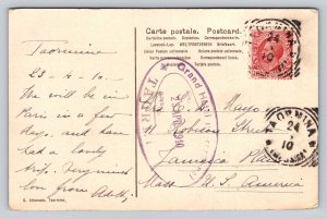 1910  Taormina   Teatro Greco  Italy  Postcard