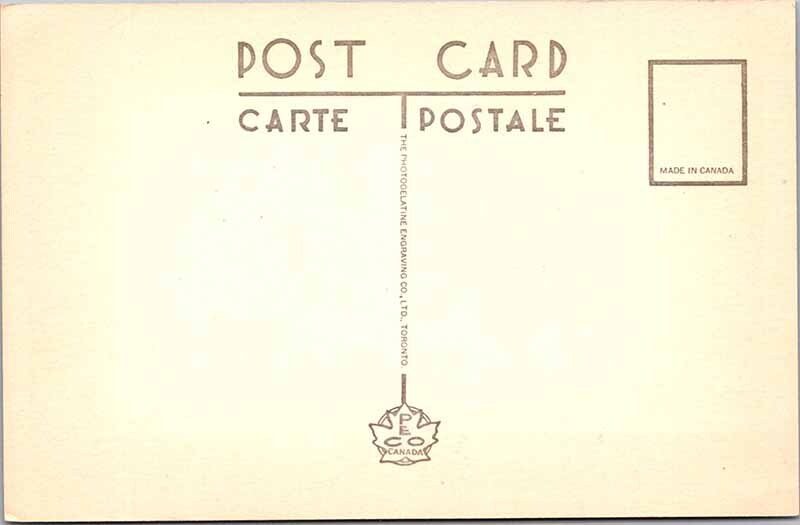 Postcard TRAIN SCENE Montreal Quebec QC AK4533