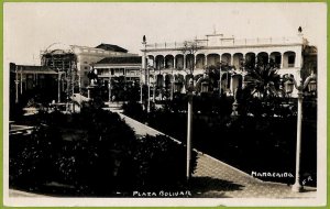 af3039 -  VENEZUELA - VINTAGE POSTCARD - Maracaibo - Plaza Bolivar - 1932