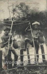 Vietnam, Viet Nam,  Nhân Vật Tonkin Hanoi, Pecheurs d'Anguilles 