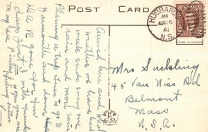 Vintage Postcard 1941 Waegwoltic Club North West Arm Halifax Nova Scotia Canada