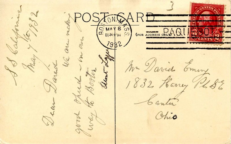 Anchor Line - TSS California.     PAQUEBOT