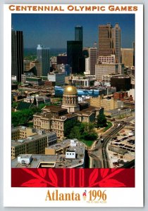 1996  Olympics   Atlanta  Georgia  Postcard