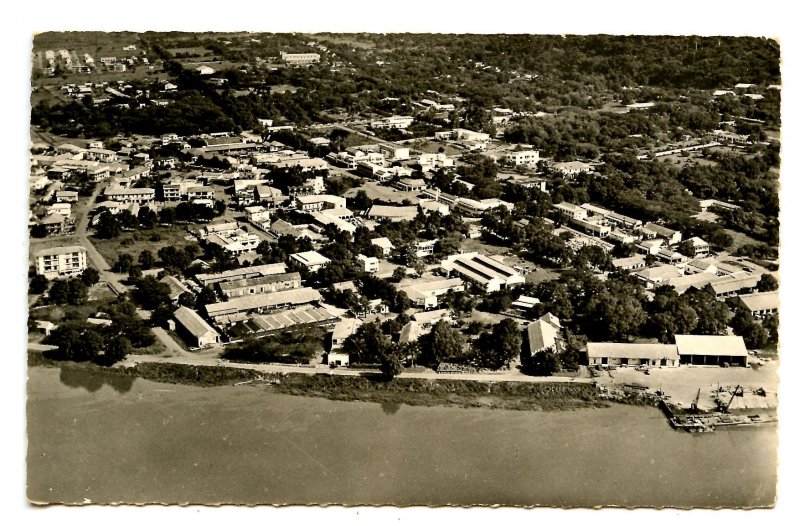 Central African Republic - Bangui. Aerial View.    *RPPC