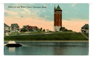 MA - Lawrence. Water Tower & Reservoir