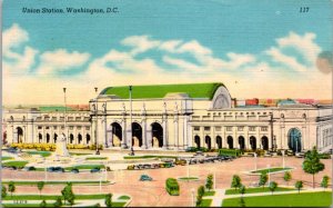 Postcard Washington DC - Union Station