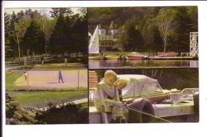 Pinelands Lodge, Lake Joseph, Port Carling, Ontario, Playing Tennis, Fishing,...