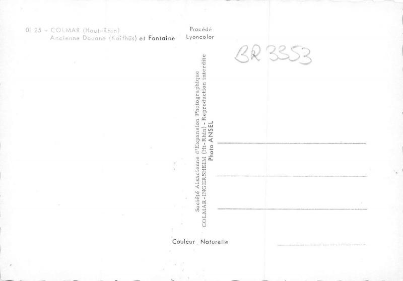 BR3353 colmar   france