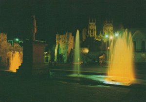 Yorkshire Postcard - Bootham Bar and Minster, York   RR7922