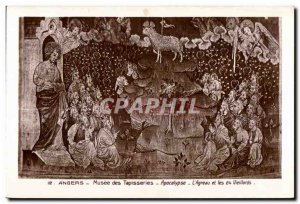 Old Postcard Angers Museum of Tapestries Apacalypse The Lamb and the Elders