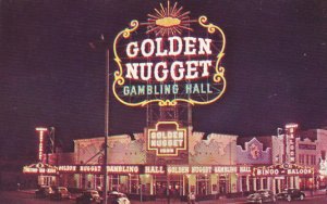 Nevada Las Vegas Golen Nugget Gambling Hall Saloon and Restaurant