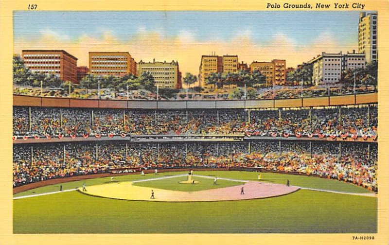 Polo Grounds, New York City, NY, USA Baseball Stadiums, Base Ball Stadium, Un...