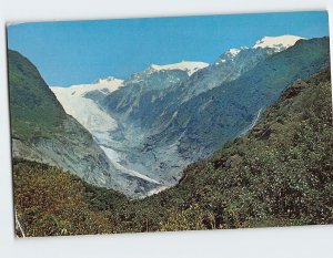 Postcard Franz Josef Glacier, South Westland, New Zealand