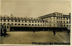 romania, BUCHAREST BUCURESTI, Gara de Nord, Railway Station 1920s RPPC Postcard