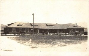 RPPC BUNGALOW INN Roadside Hotel Old Cars c1910s Vintage Photo Postcard