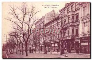 Old Postcard Bonn Kaiserplatz Square of & # 39empereur