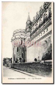 Postcard Old Chateau d & # 39Amboise The dungeon