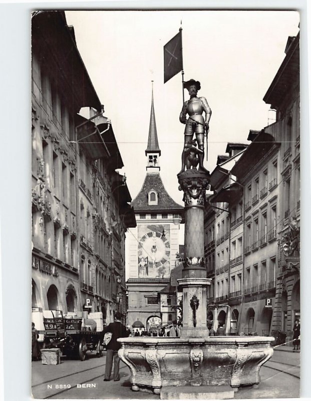 Postcard Zähringerbrunnen  Bern Switzerland