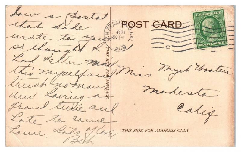 1909 Hotel Normandie, San Francisco, CA Postcard *5N13