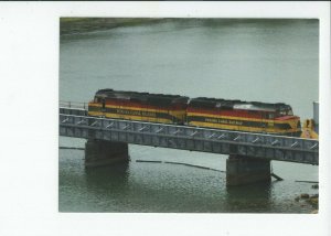 Framable Gallery Quality, Panama Canal Railway Diesels Modern Postcard