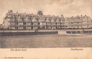 uk12520 the grand hotel eastbourne   real photo  uk