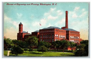 Vintage 1911 Postcard Panoramic View Bureau Printing & Engraving Washington DC