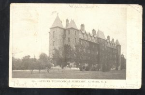 AUBURN NEW YORK AUBURN THEOLOGICAL SEMINARY NY VINTAGE POSTCARD