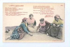 LP25    Italy ,  L'Arte e Micalasso, postcard